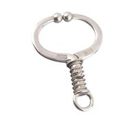 HEEPDD Secreco Secreco Ring Nanza de Bull Cown avec Clabla avec Srev (Anneau Moyen de Nez de Taureau de Ressort de W)