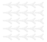 HEEPDD Séparateur de Tube d'air d'aquarium de 30 Pièces de 4mm, Adaptateur à 4 Voies en Forme de L en PVC pour Accessoires de Pompe à Air 'Aquarium (t-Shirt en Cristal)