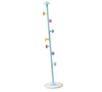 HEEPDD Sept Crochets, Rond de Support en Métal de Tête en Métal Rond avec Conception Anti-collision, économie d'espace pour Petit Appartement, Fort Roulement de Charge pour les Manteaux d'hiver,