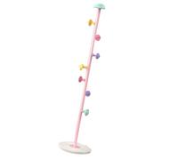 HEEPDD Sept Crochets, Rond de Support en Métal de Tête en Métal Rond avec Conception Anti-collision, économie d'espace pour Petit Appartement, Fort Roulement de Charge pour les Manteaux d'hiver,