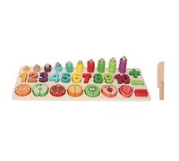HEEPDD Séquençage de Jouets Ensemble, Comptage de Forme Améliorer la capacité Cognitive Edge Plus Fluide Bright Colours Toddlers Toddlers pour Les Cadeaux de Vacances