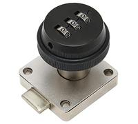 HEEPDD Serrure à Came Combinée, Serrure Codée par Mot de Passe en Alliage de Zinc Robuste pour Armoire, Utilisation de Tiroir avec un Diamètre d'ouverture de 0,7 Pouces et Résistance à la Rouille