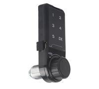 HEEPDD Serrure à Clavier Tactile, Matériau ABS, Serrure électronique Codée pour Armoires et Casiers, Alimentée par Batterie, épaisseur Maximale 20 Mm Home Hardware (Taille d'installation L=20)