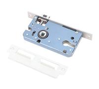 HEEPDD Serrure de Porte Intérieure en Aluminium Space, Serrure Mécanique avec Roulement Silencieux, Conception Antivol pour Chambre à Coucher, Maison et Bureau de Porte Intérieure en Aluminium