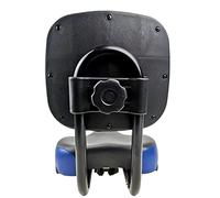 HEEPDD Siège de Vélo de Selle de Dossier, Conception Ergonomique en Cuir de qualité Supérieure, Coussin Doux avec Support Dorsal pour Vélos de Montagne et Tricycles (Pink #58)