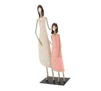 HEEPDD Signes Décoratifs et Plaques Metal Mère Figurine, Iron Artisanal Metal Motle Figurine Art Sculpture Symbole d'amour Célébrant Les Moments Spéciaux Stature SIMPSEMENT (Mère et Fils)