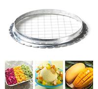 HEEPDD Slicer d'oeuf en Acier Inoxydable, œuf à l'œuf à Fruits de Fruit de Pomme de Terre aux Carottes avec Lavage à la Main