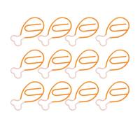 HEEPDD Small Sweet Chicken Plew Form - Clips de Papier pour une Utilisation Quotidienne, 100 Supports en Papier Partiels Rustproof 100 pour le des Documents