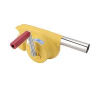 HEEPDD Souffleur de Feu à Manivelle, Ventilateur de Barbecue Portable pour Le Camping et Les Pique-niques en Plein Air, Construction en Plastique ABS et en Acier Inoxydable, Améliore la Puissance de