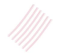HEEPDD Spirale de Liaison aux Bobines des Laminateurs, Peigne de Liaison à la Feuille de 30 Trous 20 Pcs Nan (PINK)