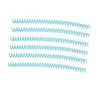 HEEPDD Spirale de Liaison aux Bobines des Laminateurs, Peigne de Liaison à la Feuille de 30 Trous 20 Pcs Nan (BLUE)
