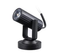 HEEPDD Spot LED Projecteur coloré 1W Éclairage Vibrant Angle Réglable à 360 ° pour les Barres d'affichage d'art Mural Jardins Utilisation Intérieure et Extérieure (GREEN)