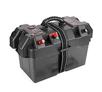 HEEPDD Station Centrale de Puissance de Moteur à la Traîne Boîtier de Batterie étanche Port USB 12 V pour Groupe de Bateaux 24 27 Batteries