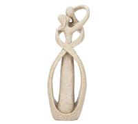 HEEPDD Statue De Grès Main Résine De Grès Baiser Amoureux Couple Sculpture Sculpté Figurine pour Bureau À Domicile Étagère Bureau DécorStatues