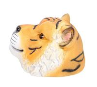 HEEPDD Statue de Tête de Tigre Flottante pour étangs, Décoration d'étang, Piscine, Flotteur, Tête de Tigre, Faux Artificiel, Décoration d' Flottant pour Piscine, Poissons koï, Terrasse, Aquarium,