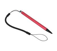 HEEPDD Stylet Tactile pour écran, Stylet à Pointe Rigide avec Corde à Ressort pour Appareils Résistants et Utilisation sur Point de Vente, Protège des Rayures et des Empreintes Digitales (Rouge)