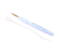 HEEPDD Stylo à Aiguille de Poinçonnage, Outil D'aiguille de Poinçonnage, Ensemble D'aiguilles de Poinçonnage à Broder, Longueur D'aiguille Réglable 24 Mm, 34 Mm, 43 Mm, 53 Mm, avec