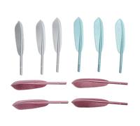 HEEPDD Stylos 10pcs, Ensemble de Stylos à Bille avec Conception Unique pour L'écriture de L'école de Bureau, ABS Plastic Smooth Writing Supplies