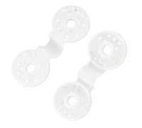 HEEPDD Sunshade Sunshade Fixing Clips Clips Network Shadow 100 PCS Plastique pour L' (White)