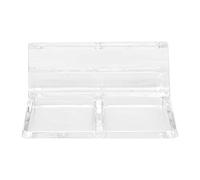 HEEPDD Support de Couvercle en Verre Acrylique D'Aquarium 20 Pièces, Pince de Support de Transparente Robuste pour Aquarium, avec de Suspension pour Couvercle de Réservoir de (8 millimètres)