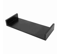 HEEPDD Support de Moniteur, Moniteur d'ordinateur LED RISER Organisateur de Bureau Display Display Rack Multifonctionnel Portable Lightweight Wood Monitor Stand pour Home Office Nan (BLACK)