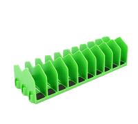 HEEPDD Support de Rangement pour Outils Robuste Organisateur de Pinces à 10 Emplacements, Support de Rangement pour Tiroir de Boîte à Outils en ABS pour Clés, Tournevis, Coupeurs, avec 10