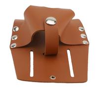 HEEPDD Support de Ruban à Mesurer, Pochette de Ceinture à Outils en Cuir PU, Parfait pour Le Ruban à Mesurer et Les Forets, 7,5 X 9,2 X 13,1 Cm pour la Construction et la Menuiserie