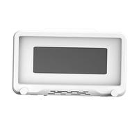 HEEPDD Support de Téléphone de Douche, Matériau ABS, Protection étanche, Support Universel pour Le Bain et la Cuisine (White)