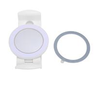 HEEPDD Support de Téléphone pour Bouteille d'eau, Support de Téléphone Multifonctionnel Léger avec Couvercle de Tasse avec Maintien sécurisé pour Une Installation Facile, Aucun Ou (White)