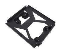 HEEPDD Support de Toit pour Antenne Parabolique Réglable en Alliage d'aluminium avec 4 Supports Adsorbés Solides pour Camping-car, Bateau, van, Mini Base de Montage Satellite Rectangulaire pour