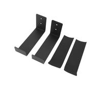 HEEPDD Supports à Poids Libres Support Mural avec Rembourrage de Protection pour Tapis de Yoga Rouleaux en Mousse Rangement de Salle de Sport Accessoires de Fitness Organisation Mural pour Tapis de