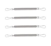 HEEPDD Supports à Ressort, Clips de Bouteille d'eau en Acier Inoxydable, Installation Sécurisée pour Fournitures d'arrosage 'Alimentation de Lapin 20 Pièces