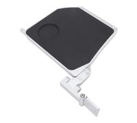 HEEPDD Table de l'accoudoir RV, Bureau d'ordinateur Portable de Véhicule Pliant en Alliage en Aluminium, Conception Compacte avec Stockage caché pour les Véhicules Récréatifs, les Limousines et