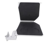 HEEPDD Table de l'accoudoir RV, Bureau d'ordinateur Portable de Véhicule Pliant en Alliage en Aluminium, Conception Compacte avec Stockage caché pour les Véhicules Récréatifs, les Limousines et