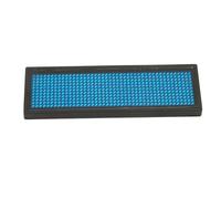 HEEPDD Tag de Nom de LED, Badge d'affichage Rechargeable Programmable avec Lumière Bleue pour les événements Commerciaux et Usage Personnel Lors des Restaurants Expositions Parties