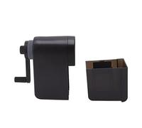 HEEPDD Taille-crayon Manuel, Conception à Manivelle, netteté Réglable, Boîte à Copeaux de Grande capacité, Idéal pour les étudiants, les Artistes, les Enseignants, le Bureau à Domicile, la Salle de