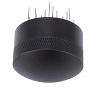 HEEPDD Tampers Agitateur à café en Acier avec Base pour Porte-filtre de 58 Mm Home Cafe Outil de Distribution de café à 28 Aiguilles Aiguille de Distribution de Marc de en Acier Inoxydable