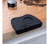 HEEPDD Tampon de Presse à café en Silicone de qualité Alimentaire, Tapis de Presse à café à Double Rainure Résistant, 21x15 Cm pour le à la Maison et la Cuisson Tampon de à en Silicone de qualité