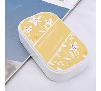 HEEPDD Tampon Encreur, Encre de Tampon Encreur Huileuse Longue Durée, Sûre, Non Gratuite, Facile à Utiliser avec des Couleurs Flash, pour Carton, Papier Kraft, Cuir, Bois, (UM-9 jaune flash)