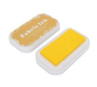HEEPDD Tampons encreurs, tampons encreurs colorés pour Les tampons en Caoutchouc Scrapbooking Paper Wood Fabric(Jaune Citron)