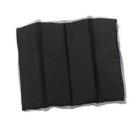HEEPDD Tapis d'assise Pliable, Conception Imperméable, Coussin Confortable pour Le Camping et la Randonnée, Rembourrage en Coton perlé, Tapis d'extérieur 13,8 X 11 Pouces (Black)