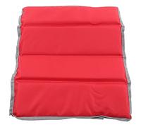 HEEPDD Tapis d'assise Pliable, Conception Imperméable, Coussin Confortable pour Le Camping et la Randonnée, Rembourrage en Coton perlé, Tapis d'extérieur 13,8 X 11 Pouces (Rouge)