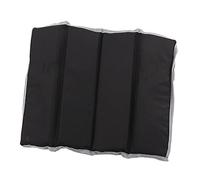 HEEPDD Tapis d'assise Pliable, Tissu Oxford Imperméable, Coussin de Camping Confortable pour la Randonnée et Les Activités de Plein Air, 13,8 X 11 Pouces (Black)