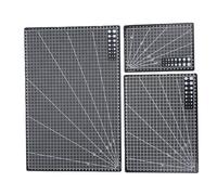 HEEPDD Tapis de Coupe Auto-cicatrisant 3 Pièces, Tapis de Coupe Antidérapant 3 Tailles pour L'artisanat du Tissu, Couture, Scrapbooking, Quilting, A3 A4 A5