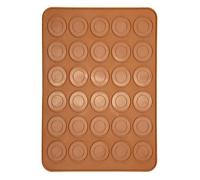 HEEPDD Tapis de Cuisson Rond en Silicone Antiadhésif pour Macarons, Réutilisable, Idéal pour les Poêles, les Grille-pains, les Gâteaux et le pain.
