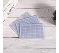 HEEPDD Tapis de Découpe, Conception Rotative Double Face, Paquet de 3 Mini PVC, Parfait pour la Couture et l'artisanat sur Votre Bureau (15x10cm)