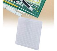 HEEPDD Tapis de Découpe, Conception Rotative Double Face, Paquet de 3 Mini PVC, Parfait pour la Couture et l'artisanat sur Votre Bureau (8x8cm)