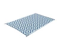HEEPDD Tapis de Plage Portable, Couverture en Plastique tissé Léger Tapis Extérieur Pliable pour Le Parc de Pique-Nique de Camping (9x12ft)