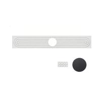 HEEPDD Tapis de Robinet en Pierre pour évier de Cuisine, Diatomite, Plateau en Pierre à Séchage Rapide, Plateau en Absorbant L'eau, Protection contre les éclaboussures pour (60*10 cm)