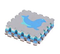 HEEPDD Tapis sans Jeu, Carreaux de Puzzle éducatifs en Mousse EVA, Animaux Marins, pour Aire de Jeu pour Enfants, Carreaux de 30 Cm d'épaisseur pour Un Exercice en Toute sécurité